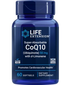 Eco Supplements - Super-Absorbable CoQ10 (Ubiquinone) with d-Limonene