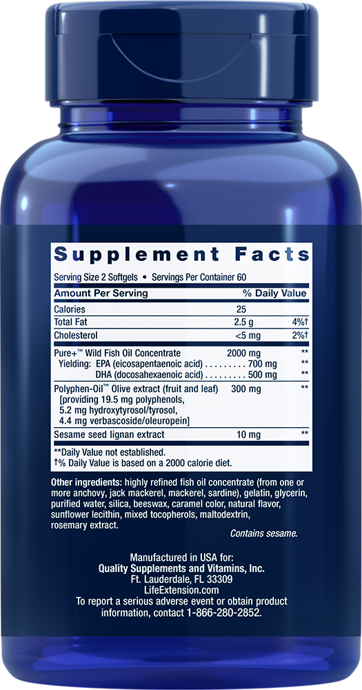 Sesame Lignans & Olive Extract