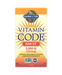 Eco Supplements - Vitamin Code Raw Vitamin D3 5