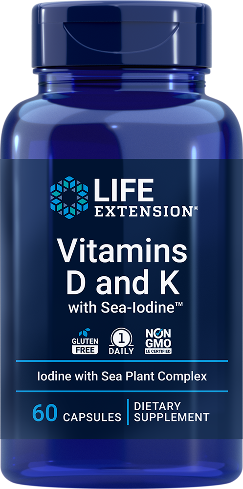 Eco Supplements - Vitamins D and K with Sea-Iodine™