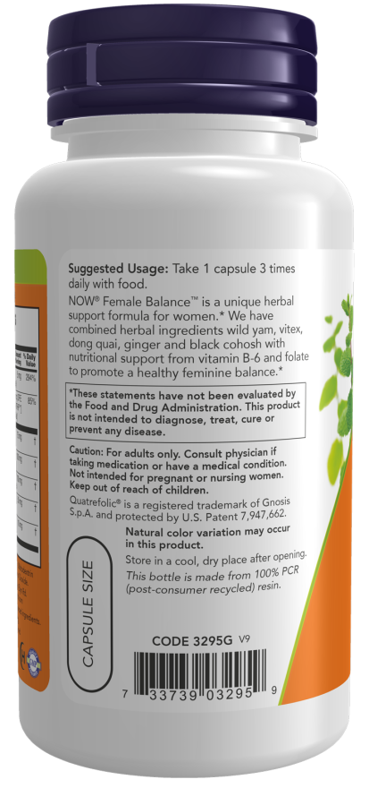 NOW Foods - Női Egyensúly Kapszula - 90 db - Image 3