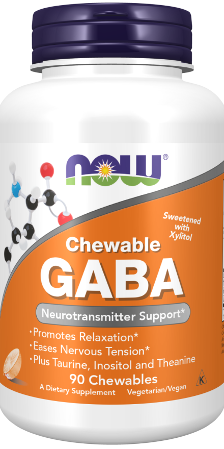 GABA Orange Flavor Chewable Tablets