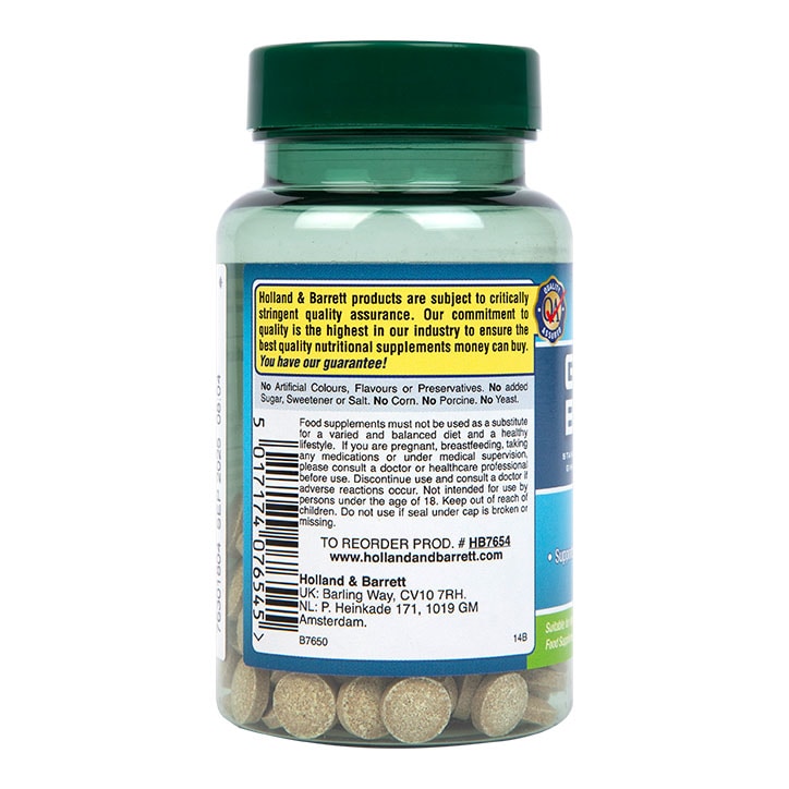 Holland & Barrett - Ginkgo Biloba 60mg, 120 tabletta - Image 3