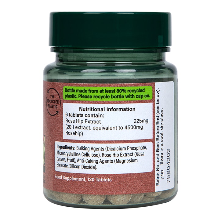Holland & Barrett - Csipkebogyó, 4500mg - 120 tabletta - Image 3