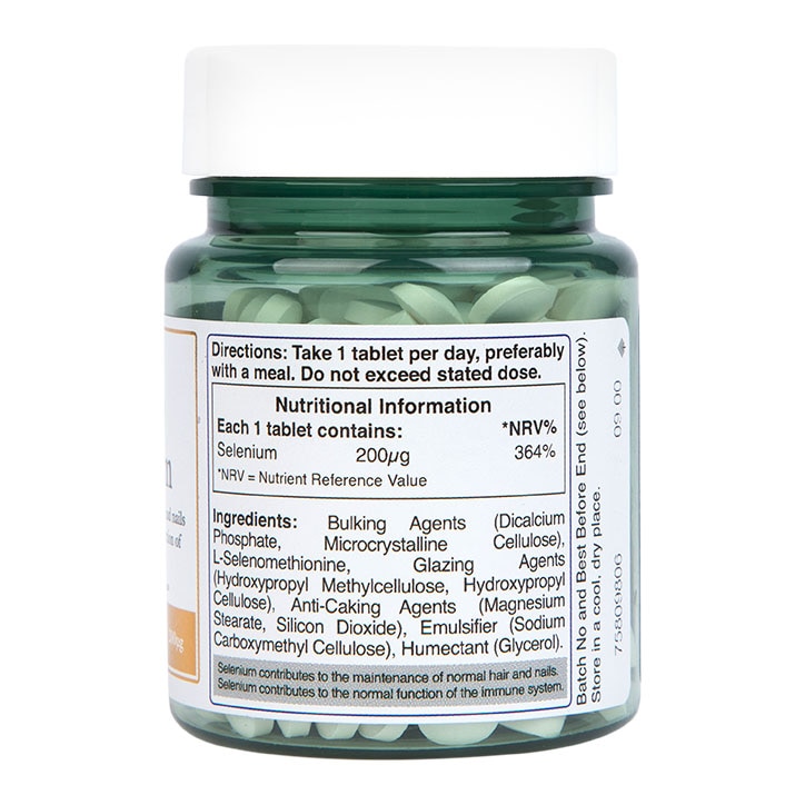 Holland & Barrett - Szelén, 200mcg - 240 tabletta - Image 3