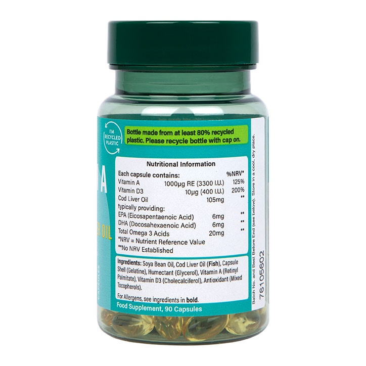 Holland & Barrett - Vitamin A 3300 IE, 90 kapszula - Image 2