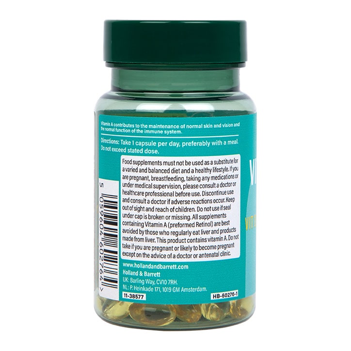 Holland & Barrett - Vitamin A 3300 IE, 90 kapszula - Image 3