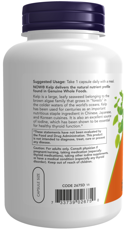 NOW Foods - Tang, 325 mcg - 250 kapszula - Image 3