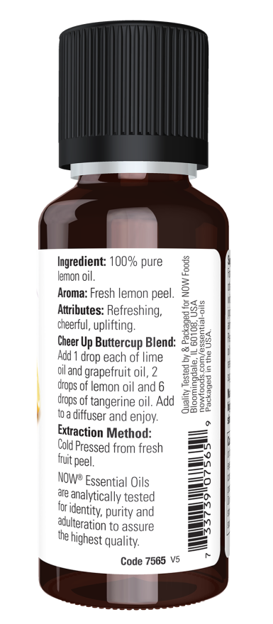 NOW Foods - Citromolaj, 30 ml - Image 2