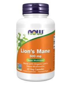 Lion's Mane 500 mg Veg Capsules