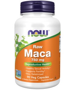 Maca 750 mg Raw Veg Capsules
