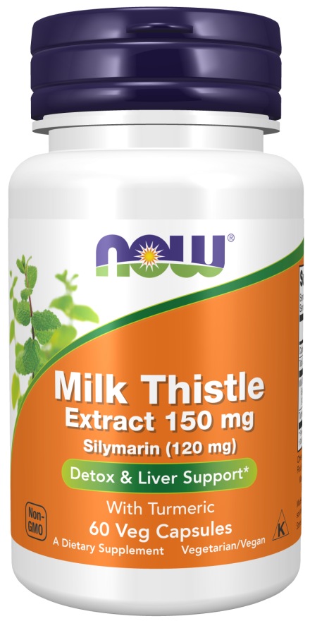 Milk Thistle Extract 150 mg Silymarin (120 mg) Veg Capsules