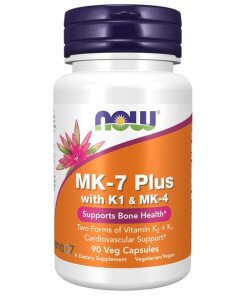 NOW Foods - MK-7 Plus with K1 & MK-4 - 90 vcaps