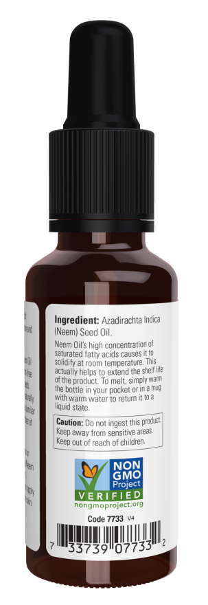 NOW Foods - 100% Tiszta Neem Olaj, 30 ml - Image 3