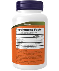 NOW Foods - NutraFlora FOS, Tiszta Por - 113g