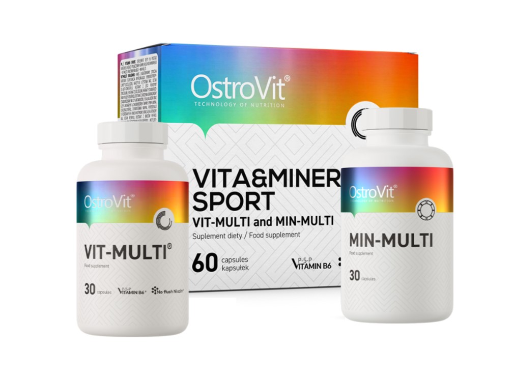 OstroVit - VITA&MINERALS Sport - 60 caps