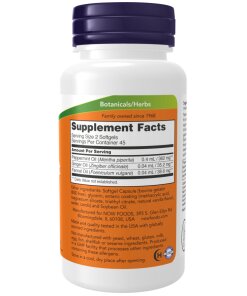 NOW Foods - Borsmenta Gélkapszulák - 90 db