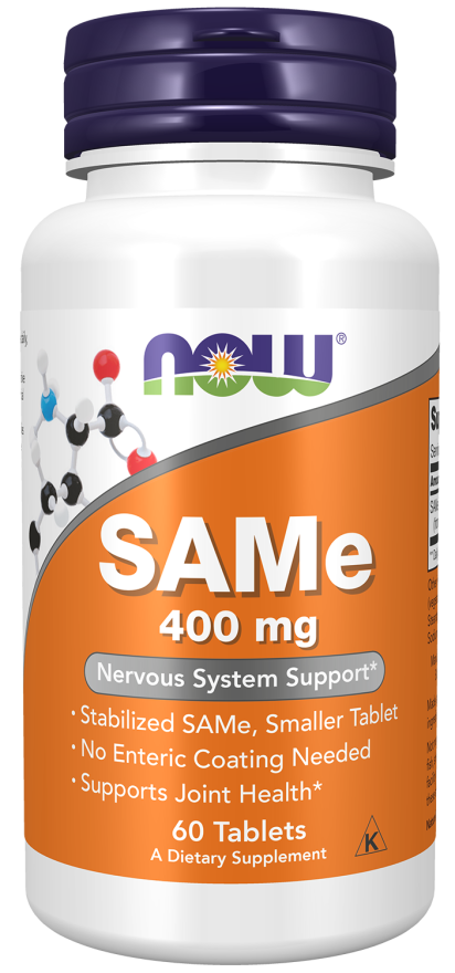 NOW Foods – SAMe 400 mg - 60 tabletta - Image 4