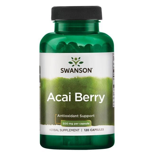 SWANSON Acai owoce 500mg 120 kaps