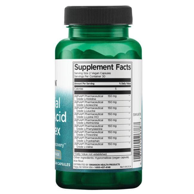 Swanson - AjiPure 9 esszenciális aminosav, 60 kapszula - Image 2