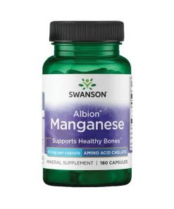 SWANSON Albion Chelat Manganu 10mg 180kaps