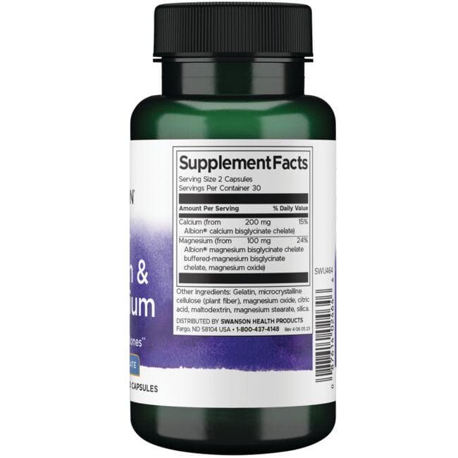 Swanson - Kalcium és Magnézium, 60 kapszula - Image 2