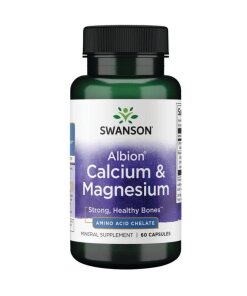 SWANSON Albion Chelat Wapnia i Magnezu 60 kaps