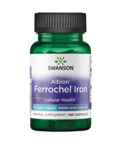 SWANSON Albion Chelat ¯elaza Ferrochel 18mg 180kap