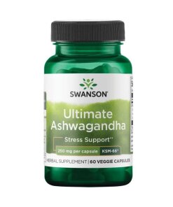 SWANSON Ashwagandha KSM-66 250mg 60 kaps