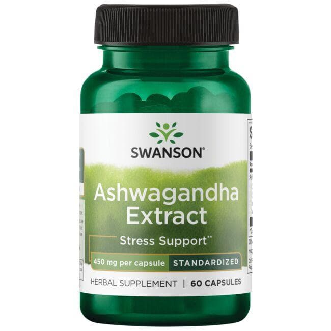 SWANSON Ashwagandha ekstrakt 60 kaps