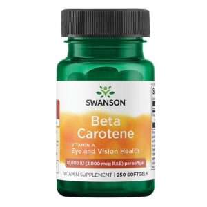 SWANSON Beta Carotene 10.000IU 250 sgels