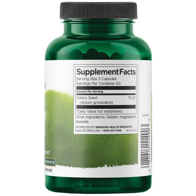 Swanson - Zeller mag 500 mg, 180 kapszula - Image 2