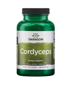 SWANSON Cordyceps 600mg 120kaps