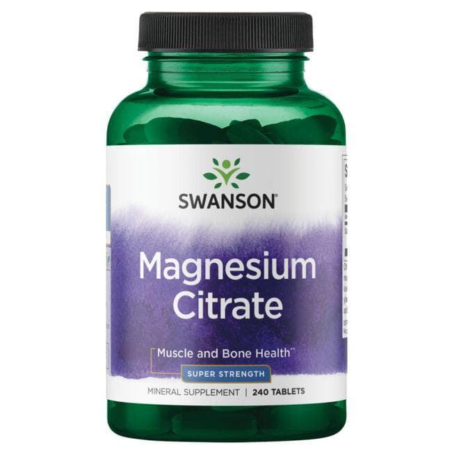SWANSON Cytrynian Magnezu 240 tab