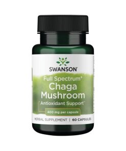 SWANSON FS Chaga Mushroom 60kaps