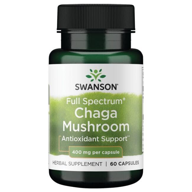 SWANSON FS Chaga Mushroom 60kaps