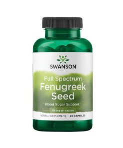 SWANSON Fenugreek (Kozieradka) 610mg 90 kaps