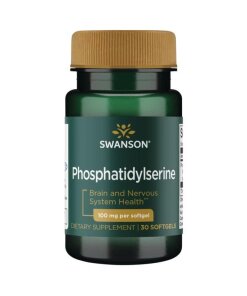 SWANSON Fosfatydyloseryna 100mg 30kaps