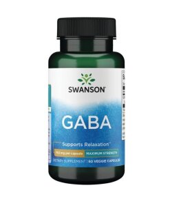 SWANSON GABA forte 750mg 60kaps