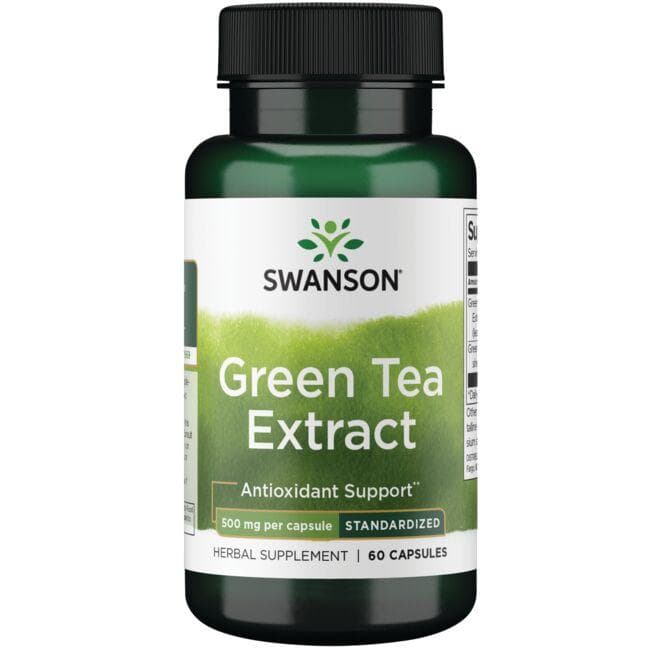 SWANSON Green Tea Extract 500mg 60kaps