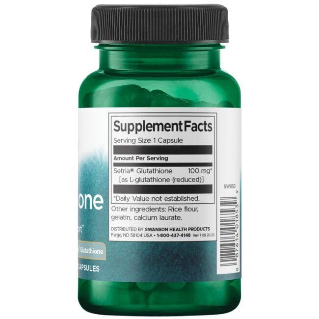 Swanson - L-Glutathion 100 mg - 100 kapszula - Image 2