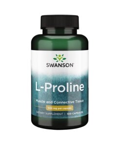 SWANSON L-Prolina 500mg 100kaps