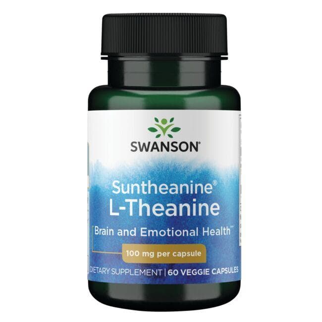 SWANSON L-Teanina 100mg 60 kaps.