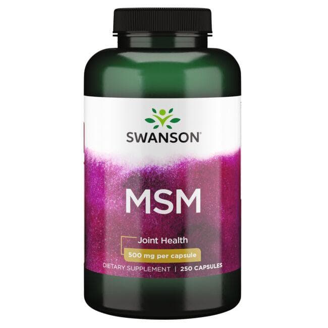 SWANSON MSM 500mg 250kaps