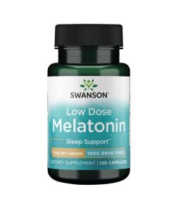 SWANSON Melatonina 1mg 120 kaps
