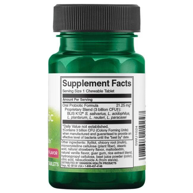 Swanson - Prob. form probiotikus szopogató tabletta - Image 2