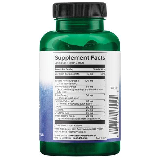 Swanson - Prosztata Essentials, 90 kapszula - Image 2
