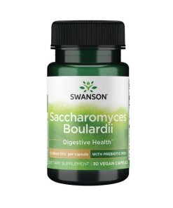 SWANSON Saccharomyces boulardii 5mld 30vcaps