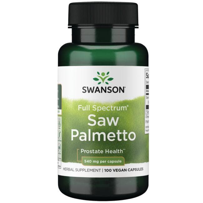 SWANSON Saw Palmetto 540mg 100 kaps.