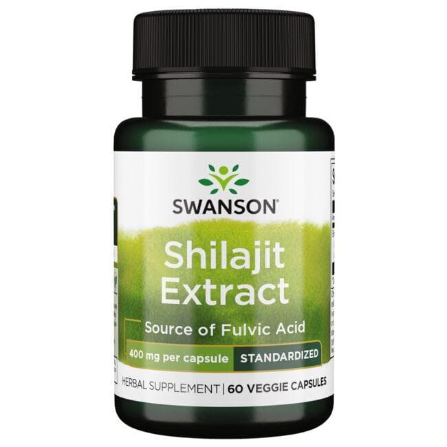 SWANSON Shilajit extract 60vkaps